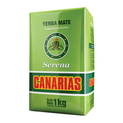 Auténtica Yerba Mate CANARIAS de 1 Kilo (2,2 Libras) - Energía Natural y Sabor