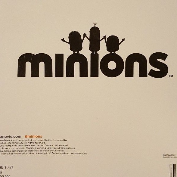 4 packs of Minions stickers 120 in each pack - 6 pages -- NEW