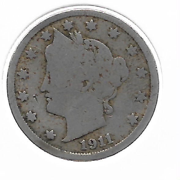 コレクション 1911 Liberty Head V Nickel 5c 1911 Liberty Head Nickel, No mint mark | eBay