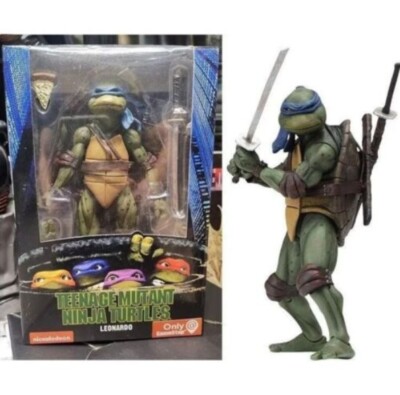 NECA Teenage Mutant Ninja Turtles 7'' Action Figure Statue Model Toy 1990 Movie