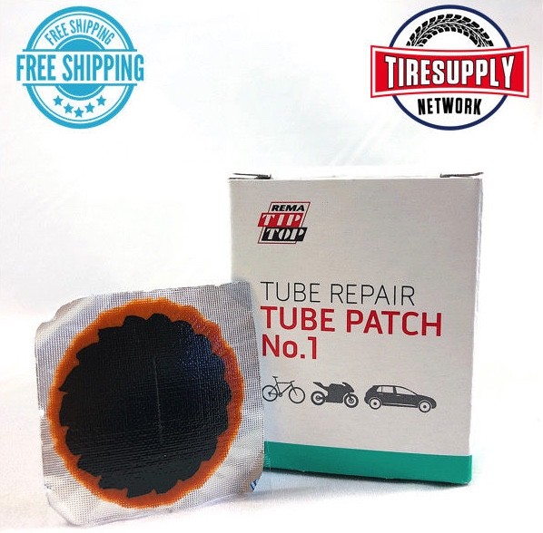 No.1 Rema Tip Top Tube Patch Repair (1 1/2", 38mm) Round (30 Per Box