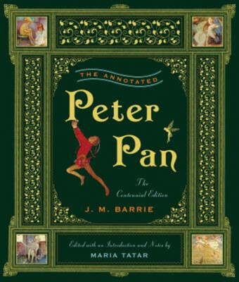 The Annotated Peter Pan Hardcover J. M. Barrie