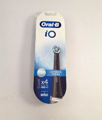 Oral-B iO Ultimate Clean Replacement Heads Electric Toothbrush Heads 4 Pack