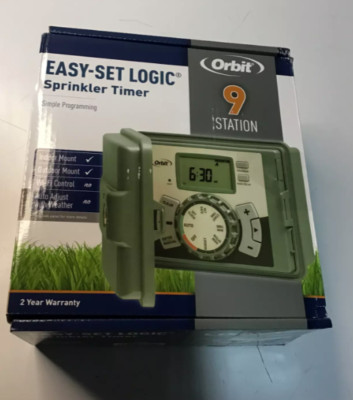 Orbit Easy-Set Logic 9 Station Indoor/Outdoor Sprinkler Timer Irrigation 57899