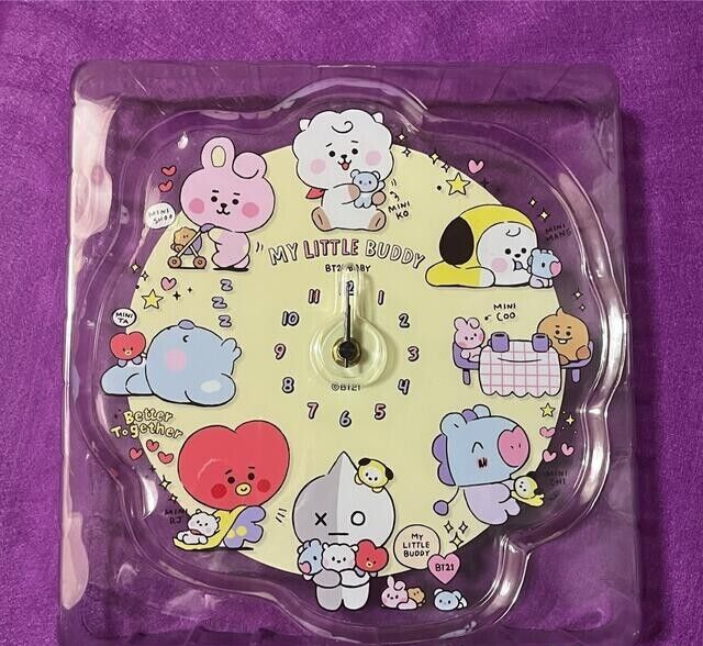 防弾少年団(BTS) - 新品　掛け時計　BT21 my little buddy 防弾少年団(BTS) - BT21 my little buddy アクリル 掛け時計の