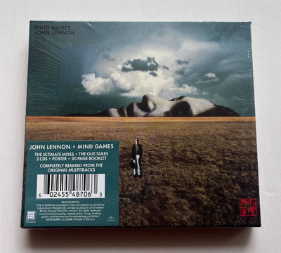 John Lennon Mind Games 2CD Brand-new unopened original music CD