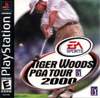 Tiger Woods 2000 - PS1 PS2 Playstation Game