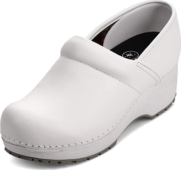 

Skechers — сабо Candaba Slip On Clog с противоскользящей подошвой, белые, США 9, Белый