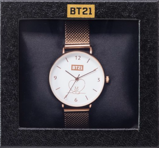 BTS BT21 watch TATA Japan limited sale LINE Friends Official