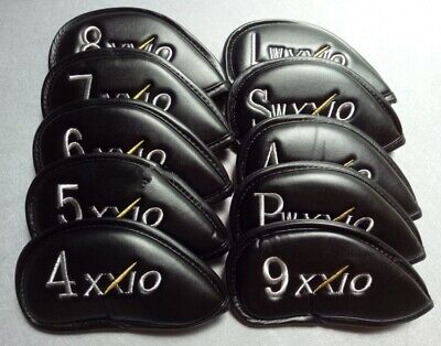 Golf Club Iron Head Cover XXIO on Course Style 10 Pieces Set 4-9-P-S-L-A