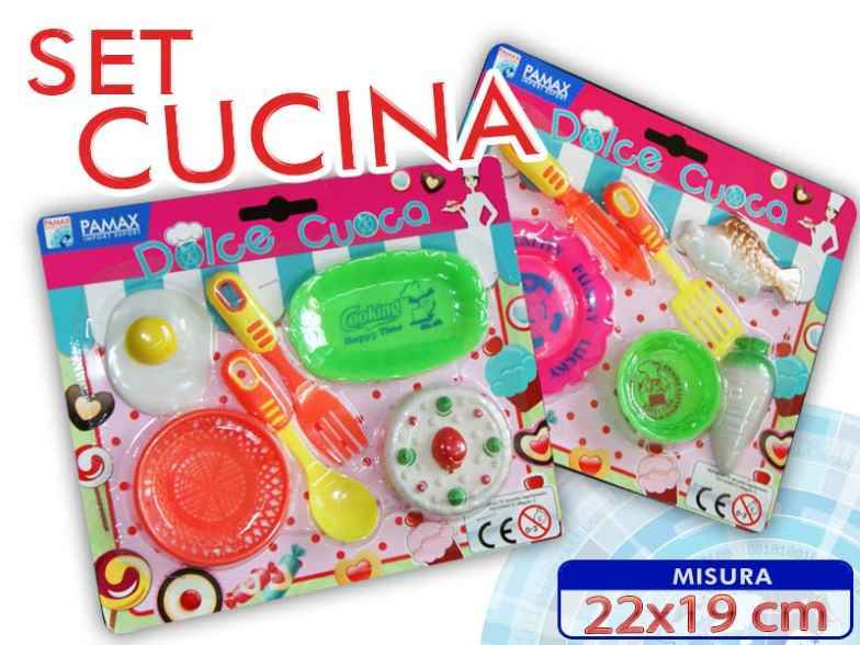 Set Accessori Cucina Dolce Cuoca Giocattolo Gioco Bambini Bimbi dfh