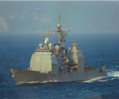 USS Normandy CG-60 US Navy ships 8x10 color photo