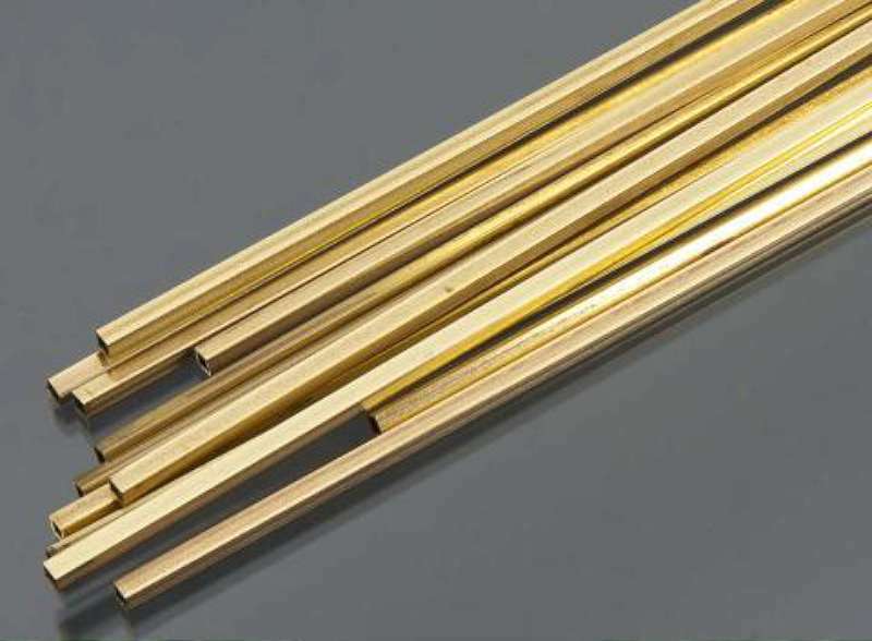 1/8"x12" Square Brass Tube .014 Wall (1) 614121081512