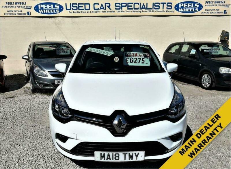 2018 18 RENAULT CLIO 1 5 DYNAMIQUE NAV DCI 5 DOOR WHITE FAMILY CAR