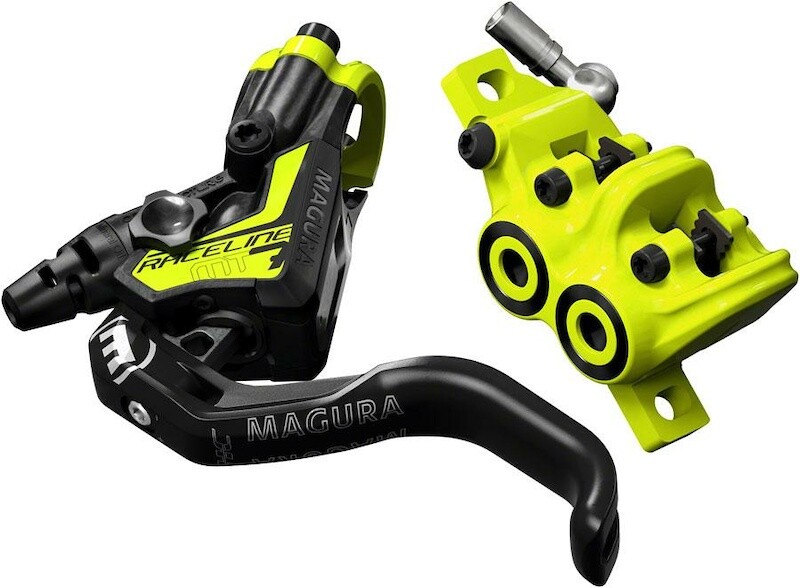 MAGURA MT7 ブレーキセット イエロー/ブラック Magura MT7 Pro Disc Brake Front/Rear | Dunbar & Corsa Cycles