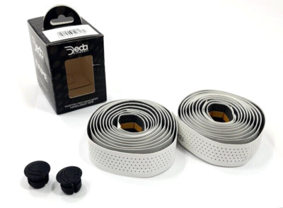 Deda Elementi Mistral Synthetic Leather Handlebar Tape White Road Drop Bar Bike