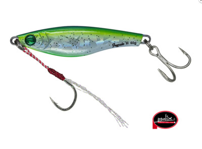 MOLIX JUGULO WIDE 60 GR COLORE SW 25 DORADO CON ASSIST HOOK  SPINNING MARE