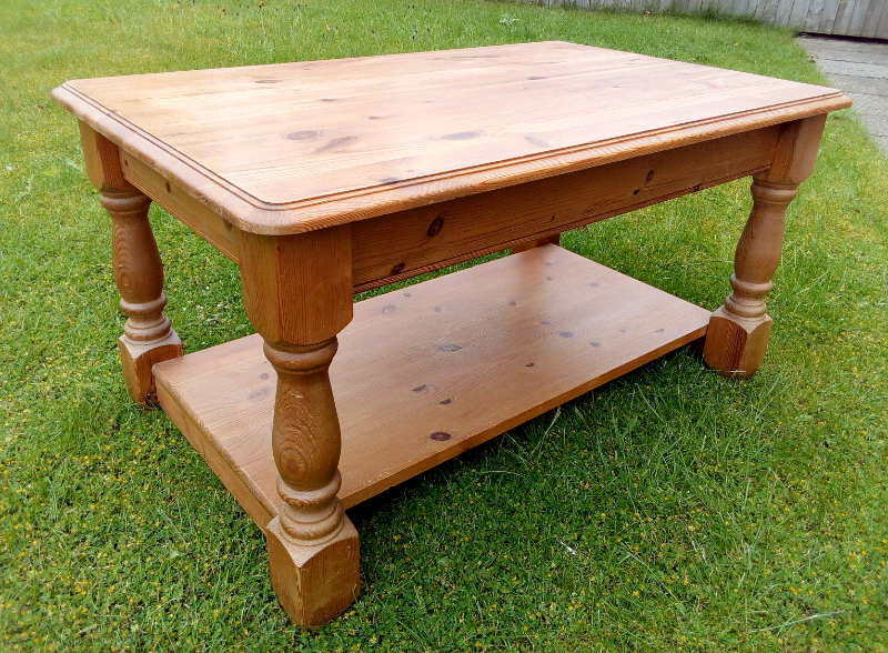 Waxed Solid Pine Coffee Table in Selby, North Yorkshire Gumtree