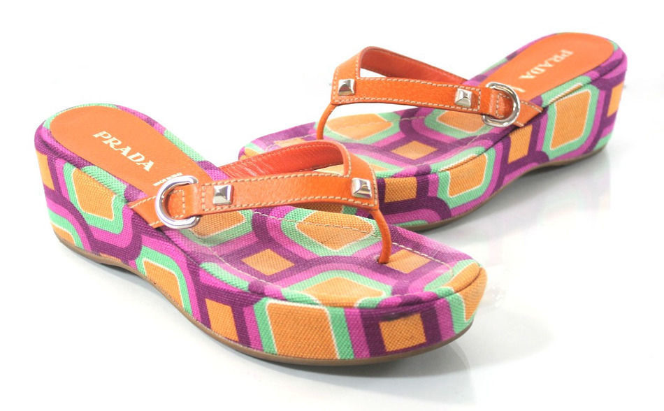 PRADA Women's Geometric Heels