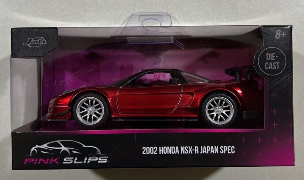 NEW 2025 Pink Slips Red 2002 Honda NSX-R Japan Spec 1/32 | eBay