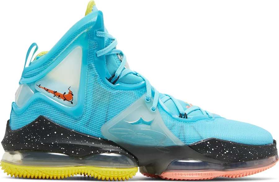 

Lebron XIX 19 Christmas Polarized Blue Crimson Red Black DC9338-400 Мужские 10,5, Синий, Nike LeBron XIX