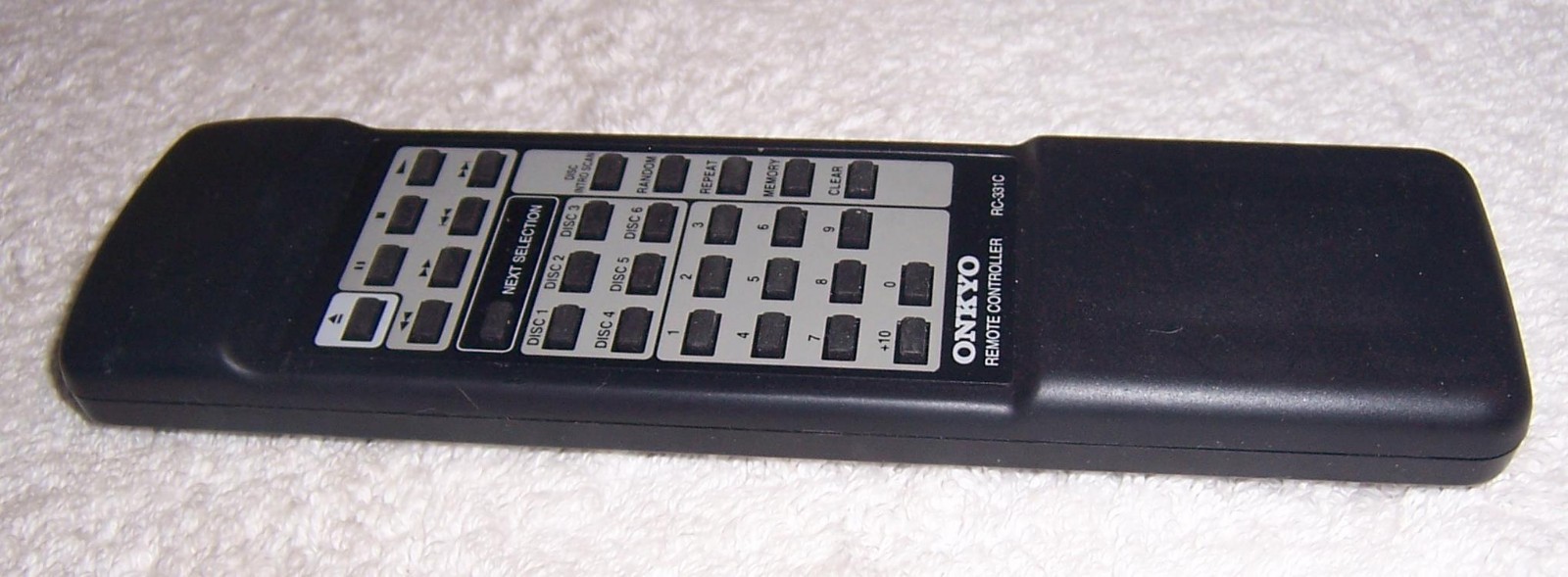 Onkyo RC-331C Remote Control 6 disc CD player DXC390 DCX340 DCX370 DCX380 DX130