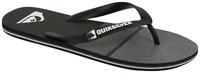 

Сандалии Quiksilver Molokai на каждый день с блокировкой — черный/серый/черный — новинка, Blacks