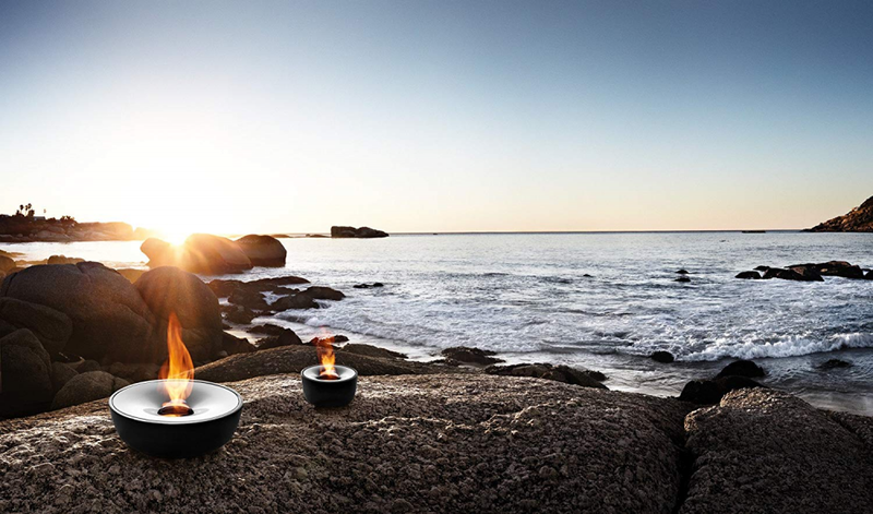 blomus 65078 Tabletop Gel Firepit, 18cm