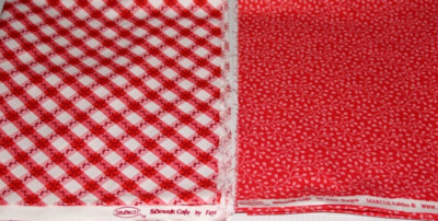 MARCUS FABRICS FAYE BURGOS 2 pcs (1/2 yd each) Premium Cotton Peachy/Pink - Twig
