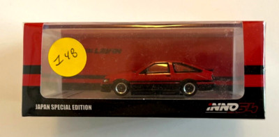 Inno64 Toyota Corolla AE86 Levin Japan Special Edition 1:64 Diecast Car