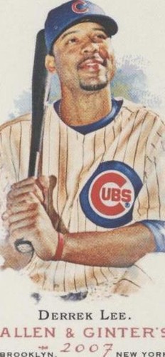 2007 Topps Allen & Ginter's - Derrek Lee #166
