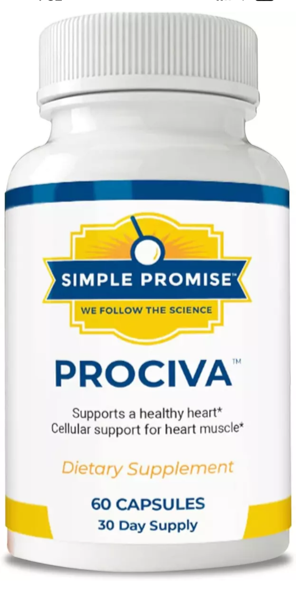 Simple Promise PROCIVA (60 Capsules) - Healthy Heart Muscle Cellular Support!