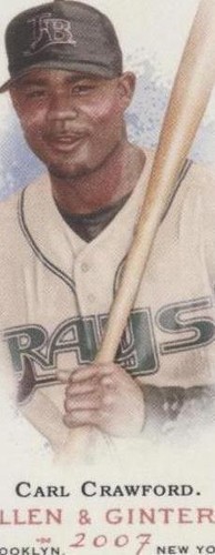 2007 Topps Allen & Ginter's - Carl Crawford #16