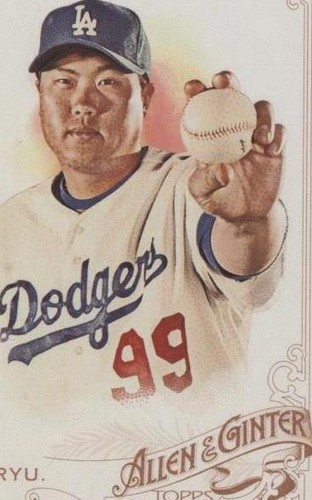 2015 Topps Allen & Ginter's - Hyun-jin Ryu #237