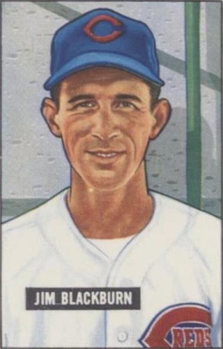 1986 C.C.C. 1951 Bowman Reprints - Jim Blackburn #287