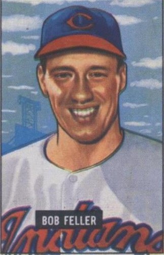 1986 C.C.C. 1951 Bowman Reprints - Bob Feller #30