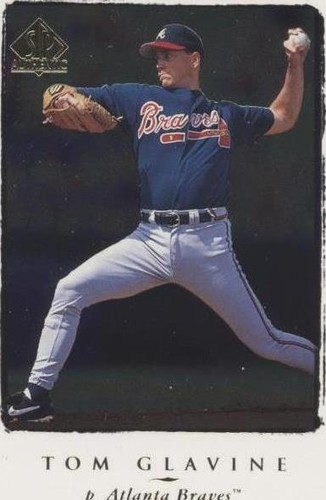 1998 SP Authentic - Tom Glavine #44