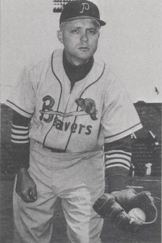 1974 Broder 1957-58 Pacific Coast League Popcorn - Frank Carswell #15