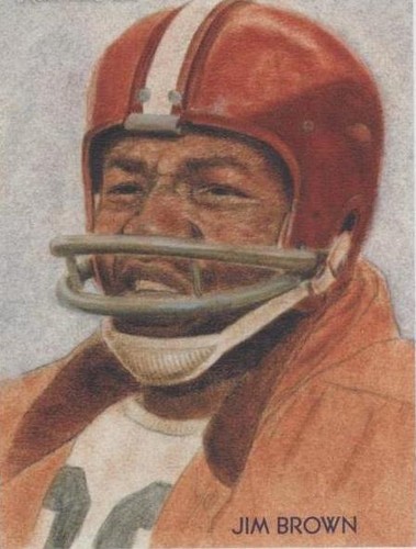 2009 Topps National Chicle Jim Brown #C79