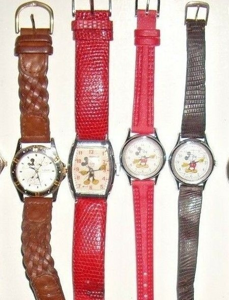 Vintage Ingersoll Mickey Mouse watch lot