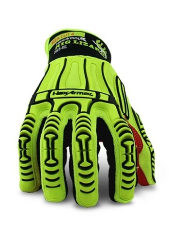 Gloves Size Large  HexArmor Rig Lizard TP-X+ Palm 2025 Impact Cut 4