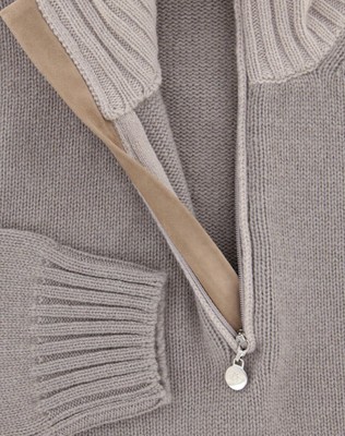 Pre-owned Luigi Borrelli Light Brown Sweater - Medium/50 - (22/b07478t/35230)