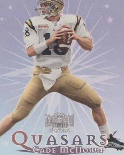 1999 Skybox Metal Universe Cade McNown #11 Q