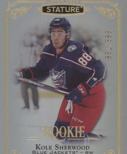 2019-20 Upper Deck Stature - Kole Sherwood #134
