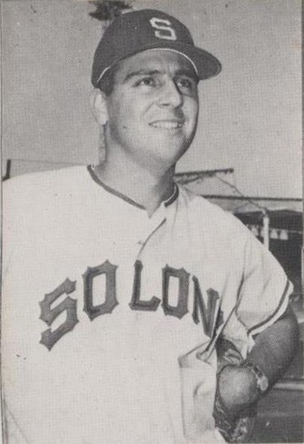 1974 Broder 1957-58 Pacific Coast League Popcorn - Bob Roselli #107