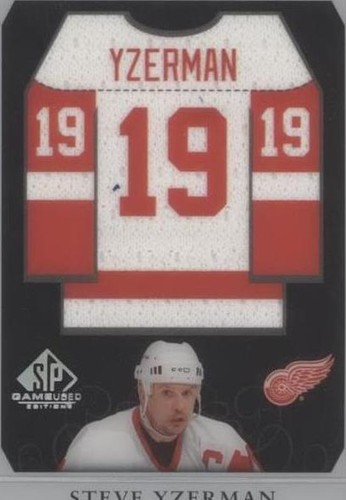 2020-21 Upper Deck SP Game Used - Steve Yzerman #F-SY
