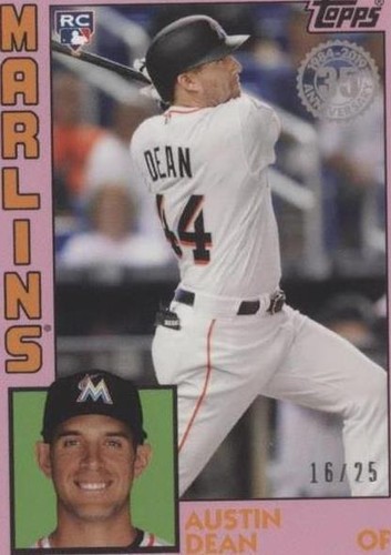 2019 Topps Mini - Austin Dean #84R-AD