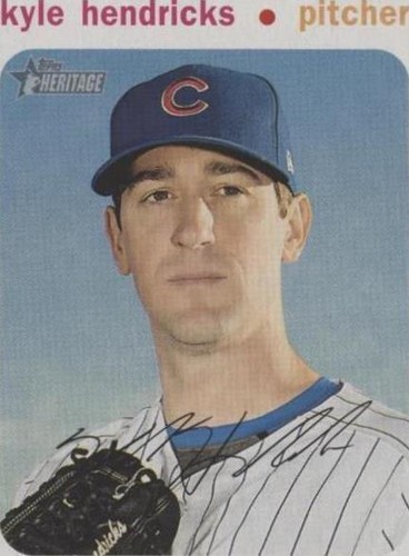 2020 Topps Heritage - Kyle Hendricks #444
