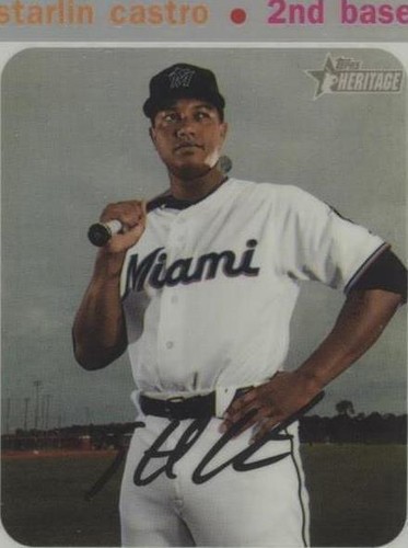 2020 Topps Heritage - Starlin Castro #THC-279
