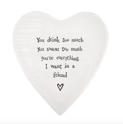 Motivation BFF Friend Gift East of India You Drink too much swear too much Best